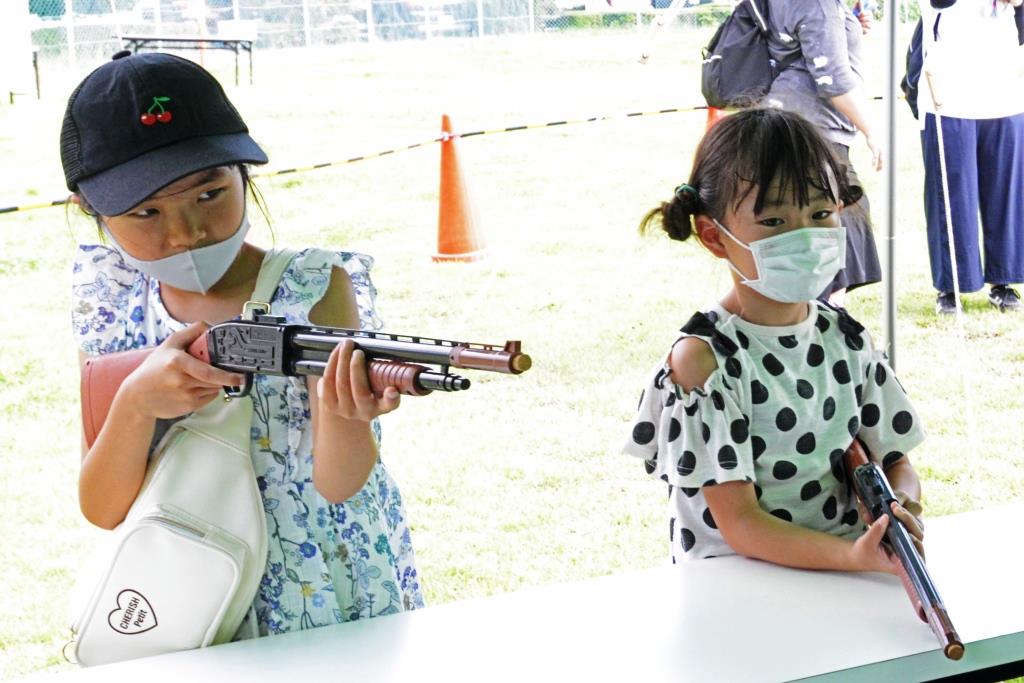 縁日コーナー射的